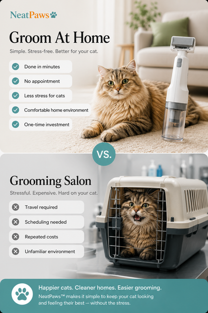 NeatPaws™ Premium Electric Cat Grooming Kit