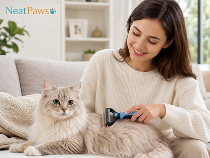 NeatPaws™ Deshedding Brush & Comb Set
