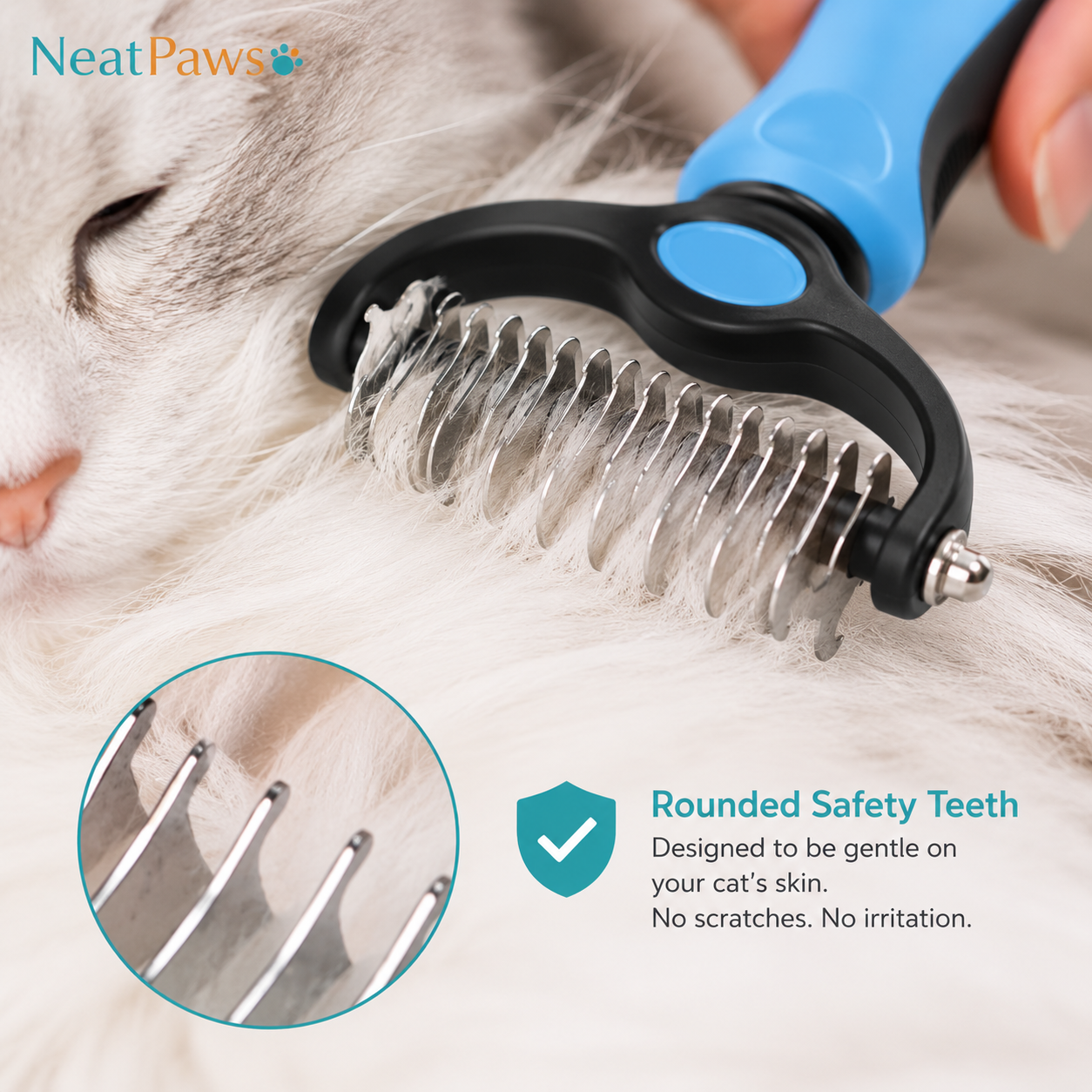 NeatPaws™ Deshedding Brush & Comb Set