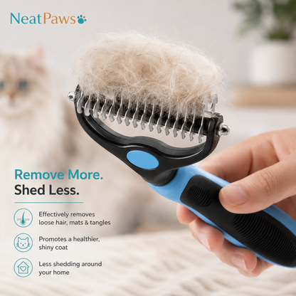 NeatPaws™ Deshedding Brush & Comb Set