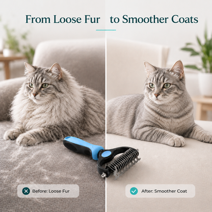 NeatPaws™ Cat Deshedding Tool