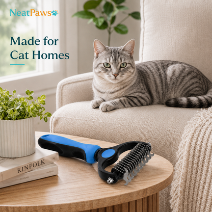 NeatPaws™ Cat Deshedding Tool