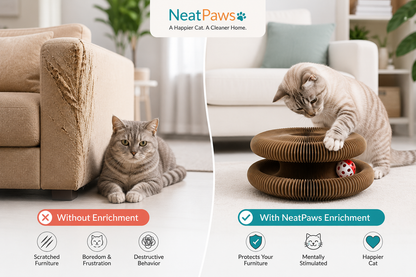 NeatPaws™ Cat Scratch & Play Toy